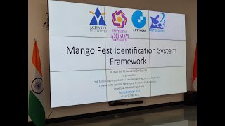 Mango Pest Identification System Framework Presentation