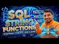14-String Functions in SQL | Types of SQL Functions | Examples | SUBSTR(),CONCAT(),UPPER(),REVERSE()
