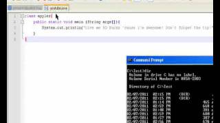 Java Tutorial Part 1 - Downloading And Putting To Use, The JDK