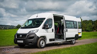 AKFS Special Vehicles – Peugeot Boxer 15 Seat Standard Minibus