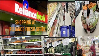 Reliance fresh ରୁ କ'ଣ ଆଣିଲି//let's go for shopping//ଆସ ବୁଲି ଯିବା fresh 🥰😘