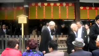 宗忠神社のご鎮座１５０年記念祝祭が終わった所(2012.11.3)