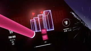 Thrones of Blood MonsterCat 2 Expert Beat Saber Faster Song Fading Arrows Rank 18