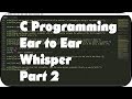 ASMR Ear to Ear Whisper About C Programming for Relaxation (Layered Typing Sounds) Pt. 2