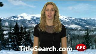 Property title records in El Paso County Colorado | AFX