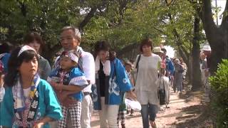 伊多波刀神社流鏑馬 神輿パレード3