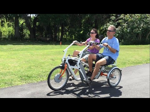 Orion Electro Side By Side Tandem Bicycle Youtube