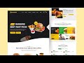 How To Make Website Using HTML CSS & JavaScript | Restaurant Website Design