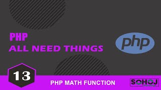 PHP Bangla Tutorial [#13] PHP Math Functions