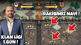 LEKESİZLER vs NAVI ! (MUHTEŞEM MAÇ) CLASH OF CLANS