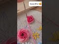 amazing flower embroidery stitching shorts trending viral new foryou video ytshorts