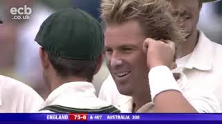 THAT Ball To Andrew Strauss  Shane Warne's 6 46 At Edgbaston 2005   Full Highlights   YouTube