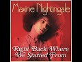 Maxine Nightingale - Right Back Where We Started From (4K/Lyrics)