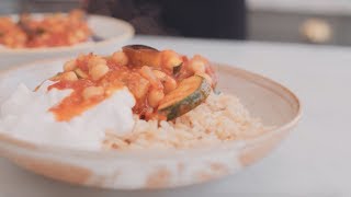 Easy Roast Veg and Chickpea Stew | Deliciously Ella | Vegan and Gluten Free