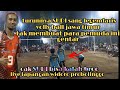 CAK SUDI sang legendaris volly jatim main perdana di tournament lapangan widoro probolinggo