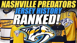 Nashville Predators NHL Jersey History RANKED!