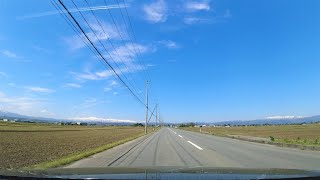 20210506 山形県道7号高畠川西線 高畠町福沢→山形県道3号米沢南陽白鷹線→米沢市六郷町