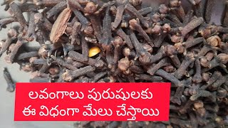 లవంగం అని లైట్ తీసుకోకండి|మగవారికి చాలా ప్రయోజనాలు|cloves health benefits