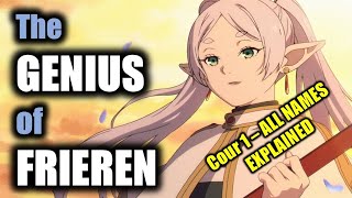 WHAT DO THE GERMAN WORDS MEAN? WHY ARE THEY THERE? || Frieren Cour 1 EXPLAINED