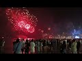 amazing new year 2025 firework at pattaya beach in thailand 🇹🇭