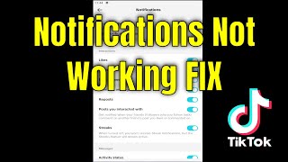 How To Fix TikTok Notifications Not Showing