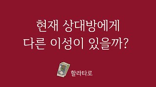 [할라타로] 상대방에게 딴 이성이 있나용