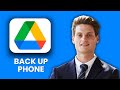 NEW! How to Backup Phone to Google Drive (2025) 📱💾 | Protect Your Data & Restore Anytime