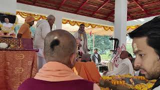 Diksha Ceremony 25 December 2024 VCF Mayapur WB