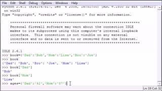 Python Programming Tutorial Series From scratch (19 Dictionary) | Tutorials point