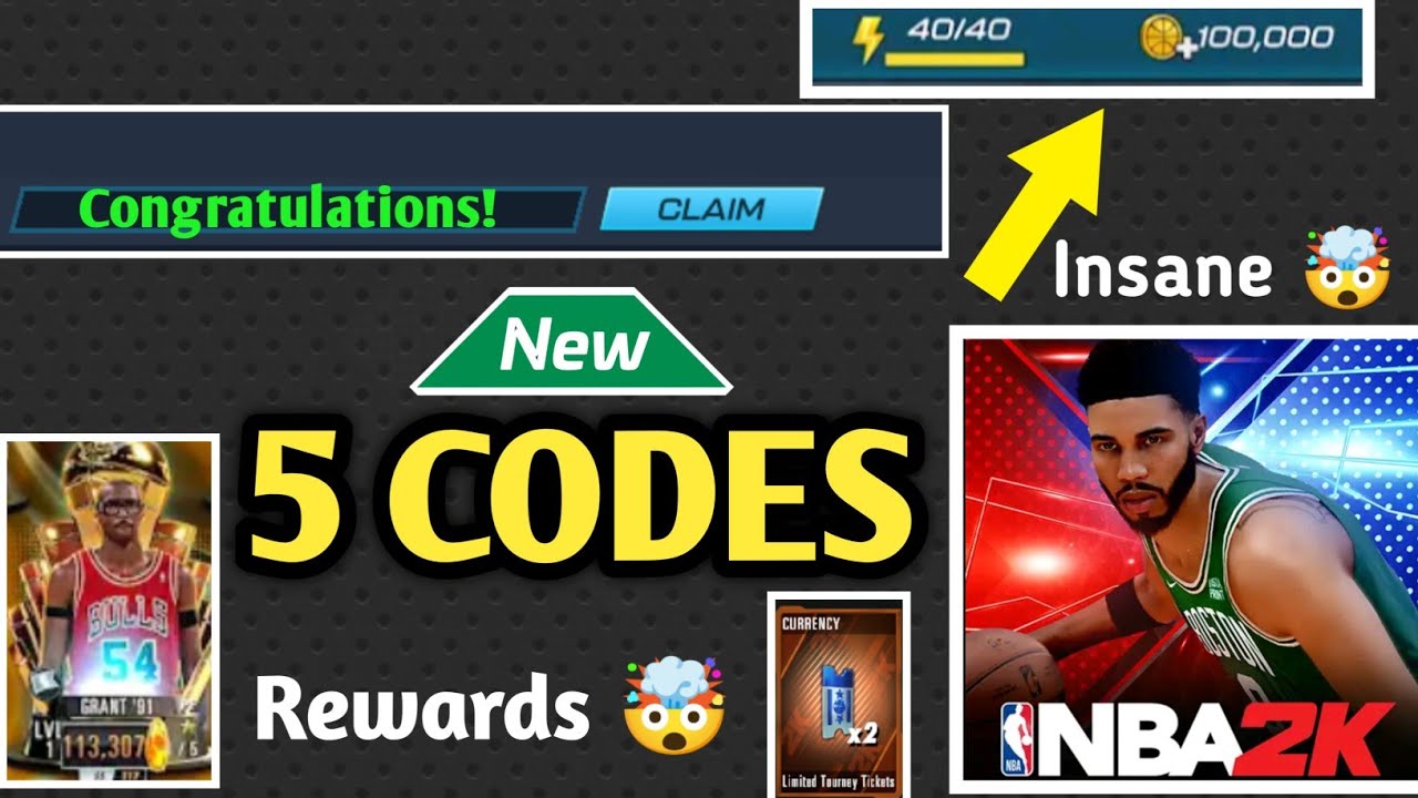 New Nba 2k Mobile Codes 2024 - Ranee Casandra