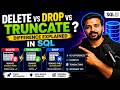 18. SQL DELETE vs TRUNCATE vs DROP Explained in 10 Minutes