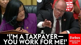 VIRAL MOMENT: Tom Homan—Trump's Border Czar Pick—Unleashes On Pramila Jayapal At 2019 Hearing On ICE