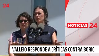 Ministra Vallejo responde a críticas de parlamentarios PC contra Boric | 24 Horas TVN Chile