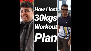 Workout Plan for Weight Loss | How I Lost 30kgs | My Weight Loss /Fitness Journey | Part-3