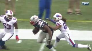 Jacoby Brissett Finds Martellus Bennett for Huge 58-Yard Gain! | Bills vs. Patriots | NFL