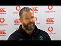 Andy Farrell pre-match press conference | Ireland v Fiji | Autumn Nations Series