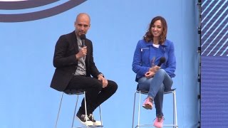 Pep Guardiola Is Introduced To Manchester City's Fans - Full Presentation PART 1/2