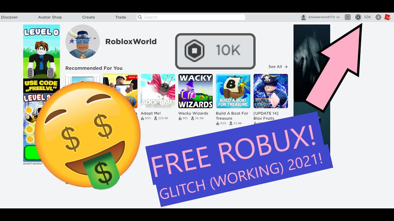 Free Robux (2021) *WORKING!!! - YouTube