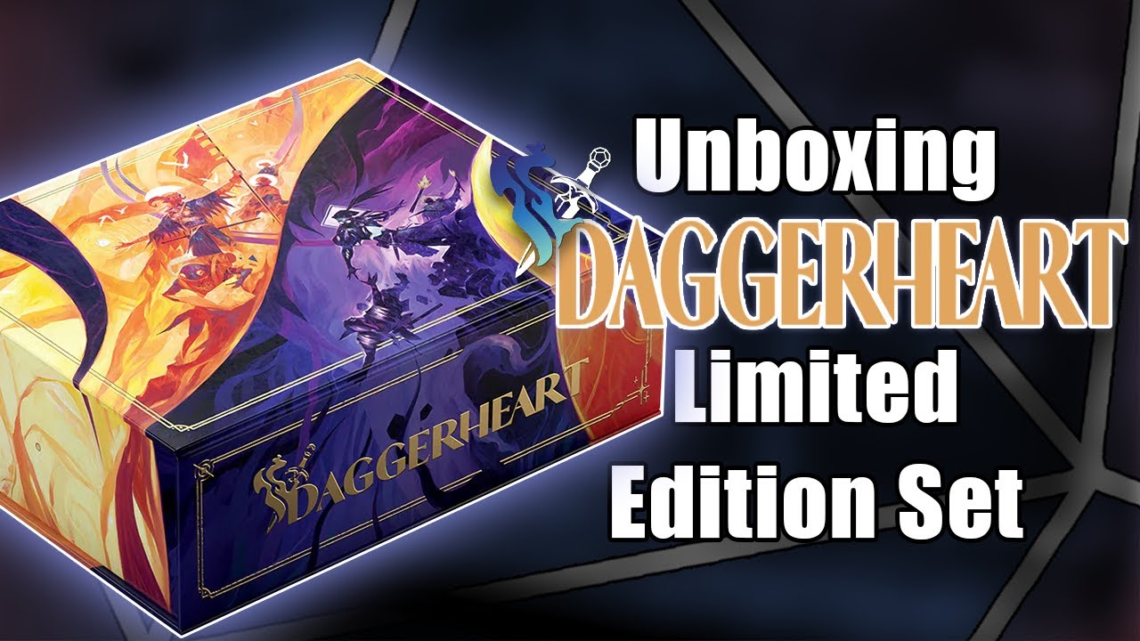 Unboxing The Daggerheart Limited Edition Set Youtube