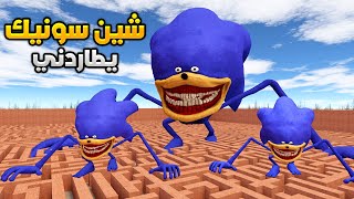 قاريز مود : الهروب من شين سونيك داخل المتاهة 😭🏃 | Garry's Mod