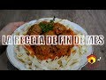 Albondigas en salsa con pasta Receta fácil y economica