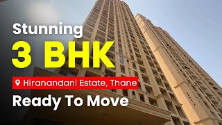 Luxurious 3 BHK Flat for Sale in Hiranandani Estate, Thane West | Ready to Move | Prime Location