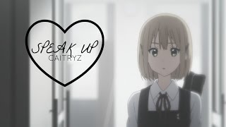 「AMV」• Speak Up