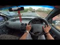 tata indica pov drive 31 1.4l 69bhp pov drive rev gearshift 4k asmr tata tataindica