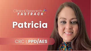 Patricia was hired as a CRC I at PPD/AES!