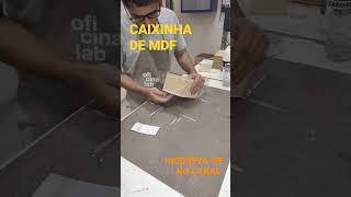 Como fazer Caixa de MDF #fyp #woodworking #diy