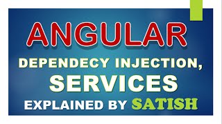 #angular Angular | Dependency Injection In Angular | @Injectable | Services In Angular #services