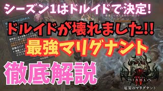 【Diablo4】ドルイドのマリグナントがぶっ壊れでした！シーズン1最強クラスはドルイドで決定!?マリグナント徹底解説【ディアブロ4】