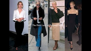 Carolyn Bessette-Kennedy made personal style easy again.