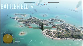 Battlefield V: Zero A6M2 Gameplay